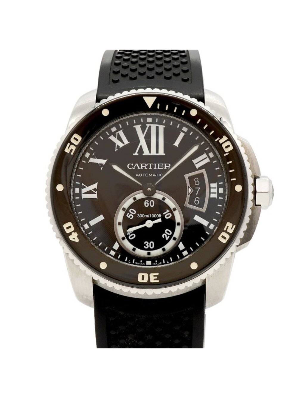 Cartier Calibre de Diver Black Dial Watch